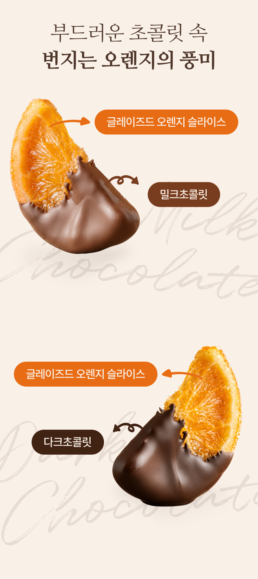 [추석한정] 드라제 4종 선물세트(동결건조 딸기 드라제, 글레이즈드 오렌지 슬라이스)