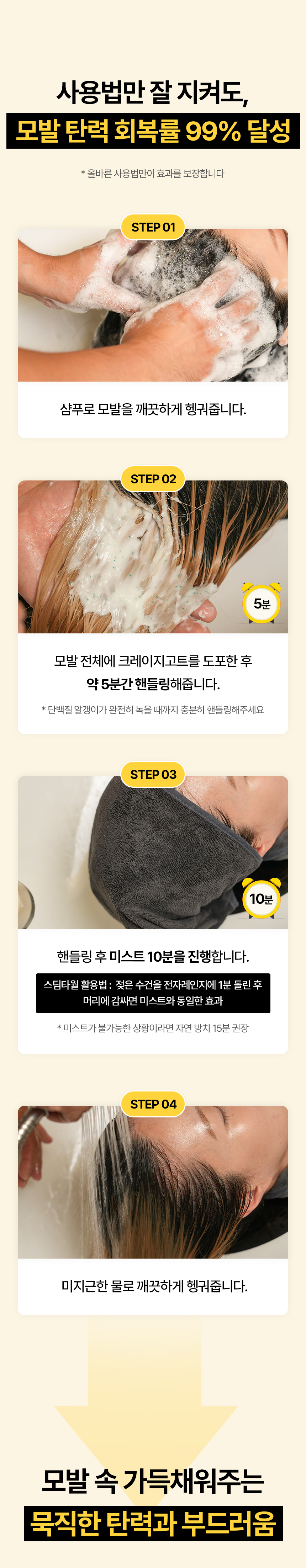 [크레이지고트] 단백질 고지속성 트리트먼트 300ml