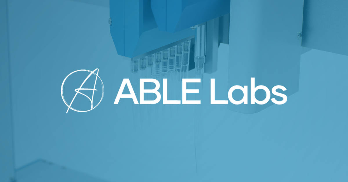 NOTABLE | No-Code 1·8ch Liquid Handling Robot | ABLE Labs