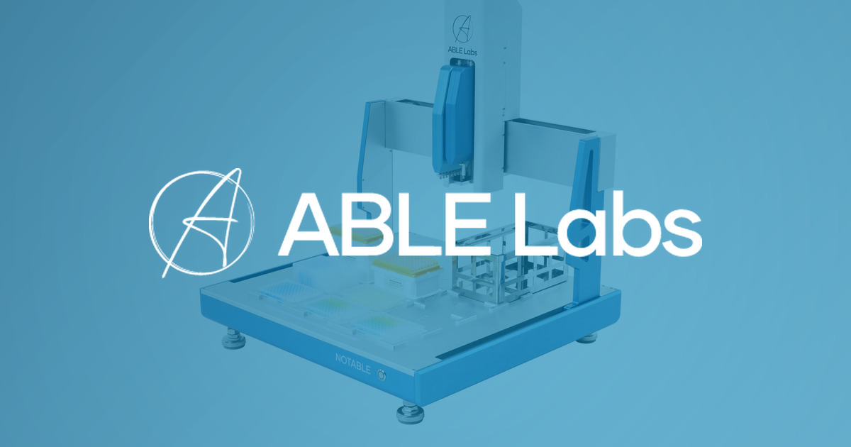 인사이트 ㅣ 실험실 자동화 트렌드 + 기술 가이드 ㅣ ABLE Labs