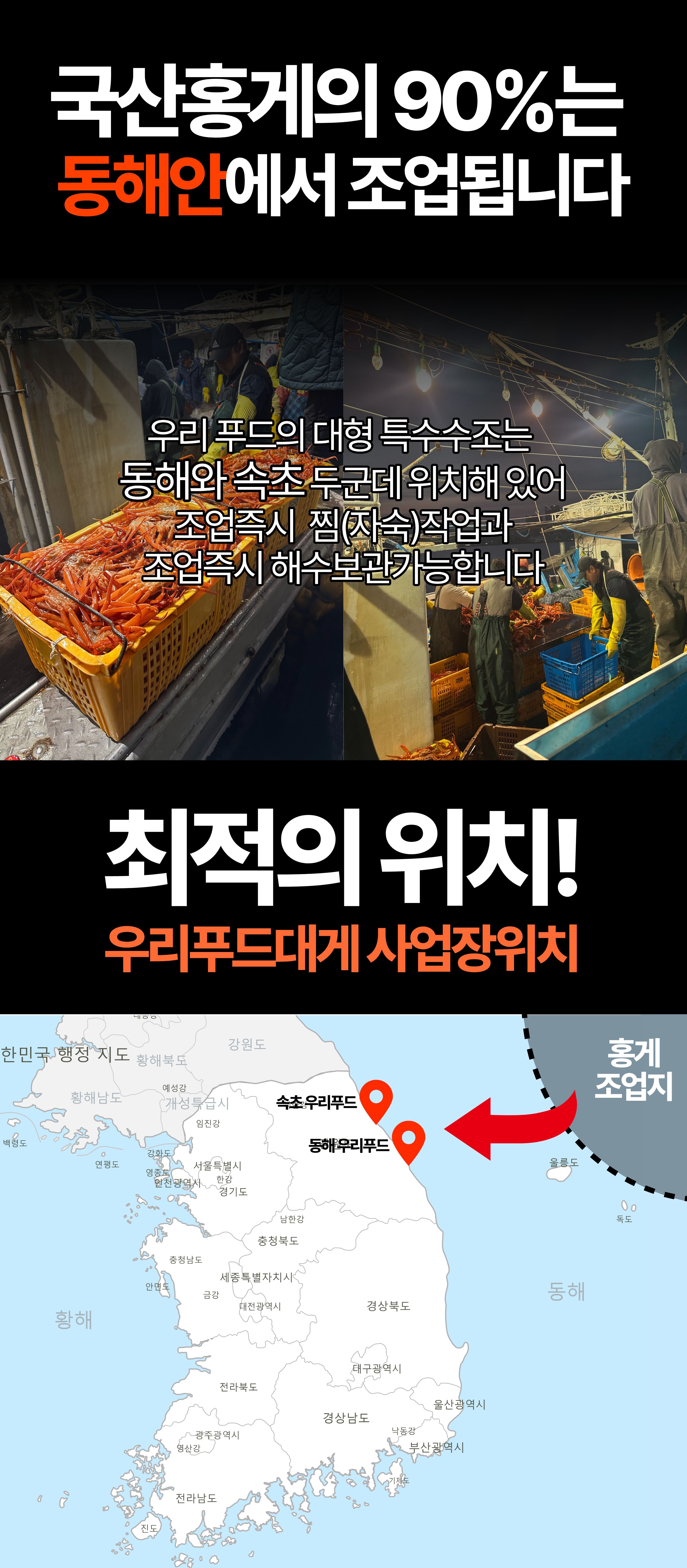 선주직송 독도 박달홍게 1kg (활/자숙 선택)