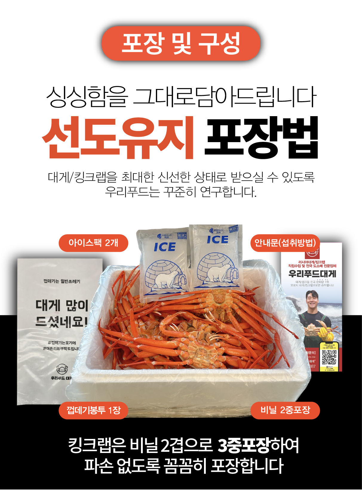 선주직송 독도 박달홍게 1kg (활/자숙 선택)