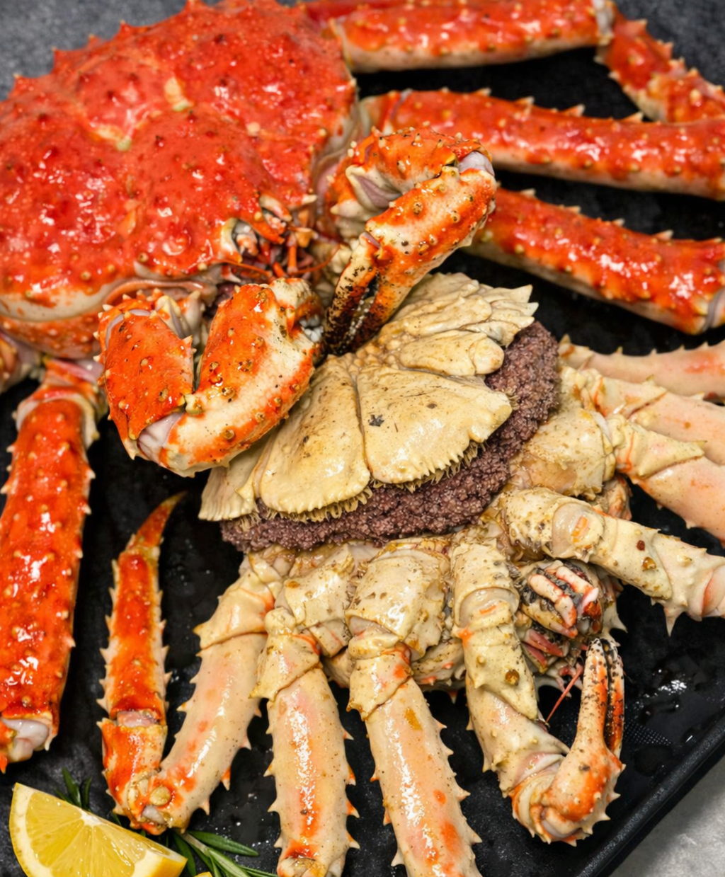 특A급 북해도 프리미엄 활 레드킹크랩 1마리 (암컷/수컷)