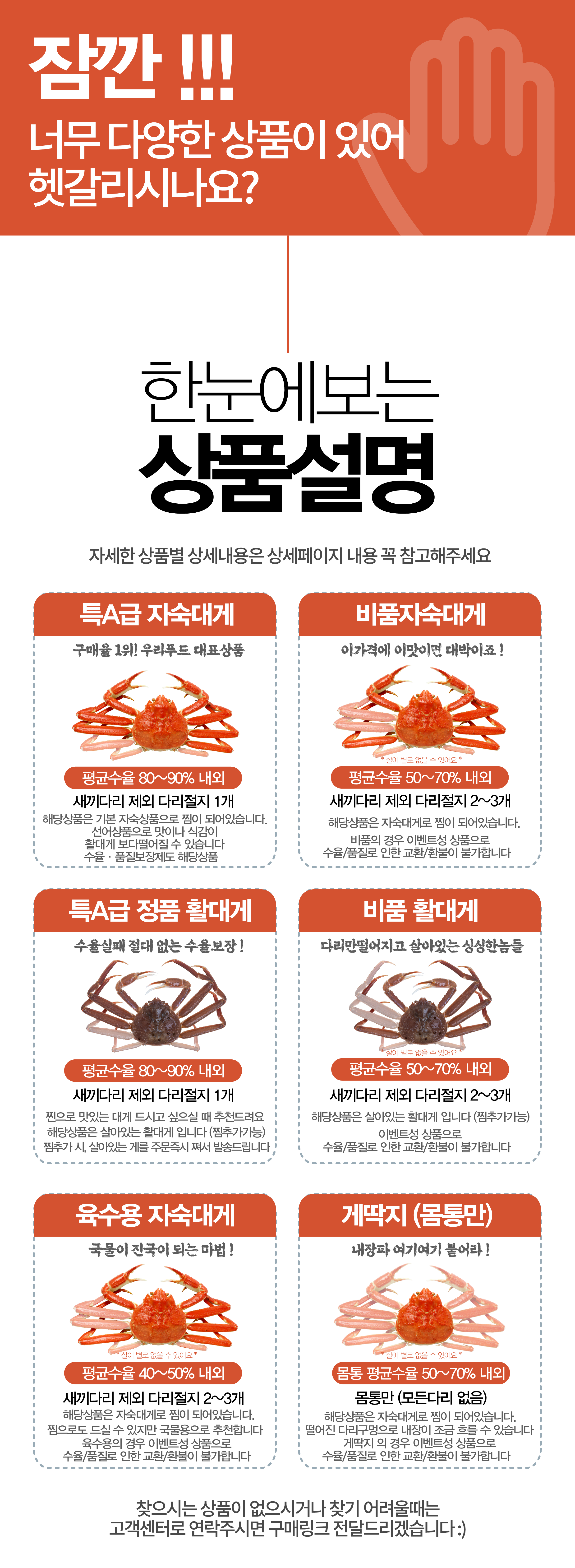 러시아 비품대게 1마리 (활/자숙선택)