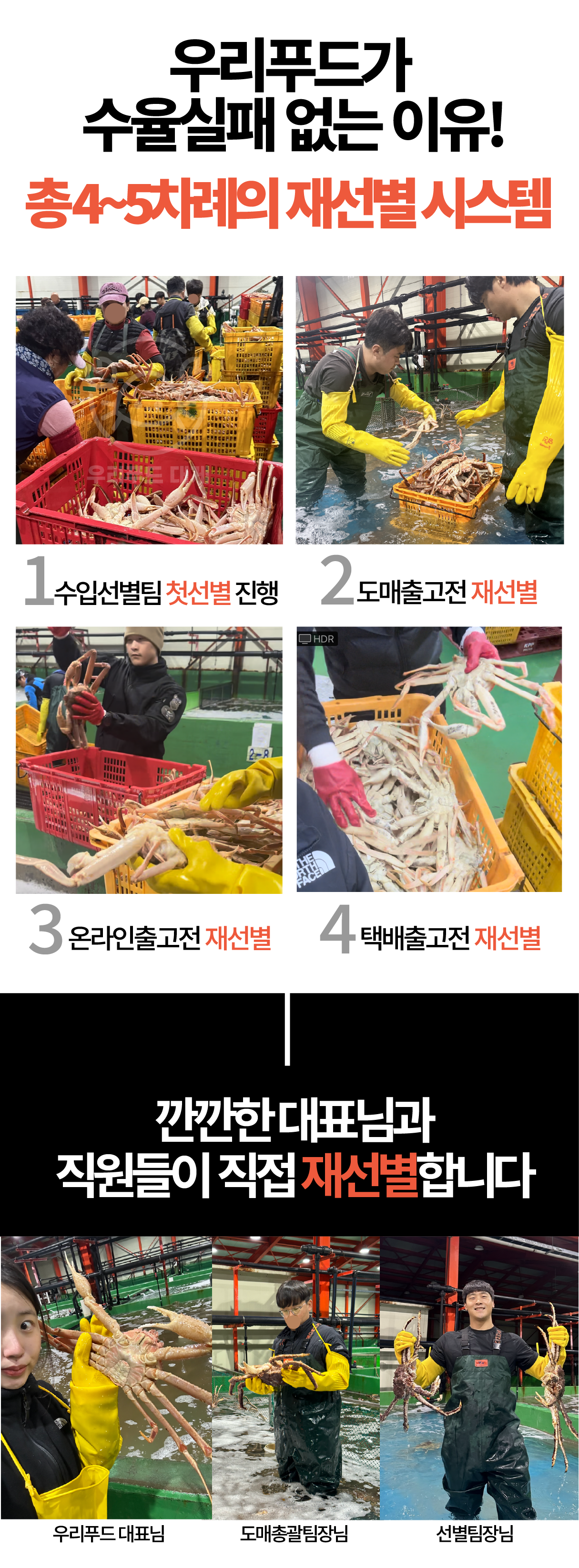 특A급 살아있는 러시아 활대게 1kg (활/자숙선택)