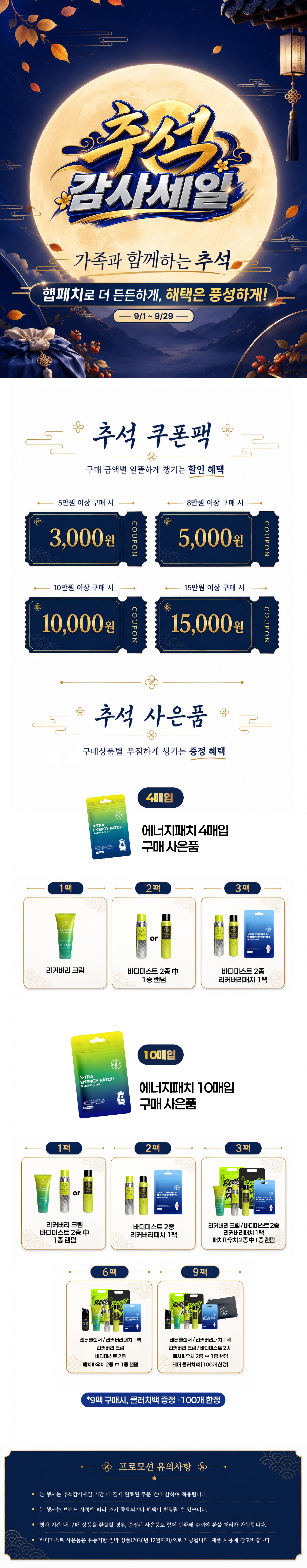 HEB 햅 엑스트라 에너지패치 4매입