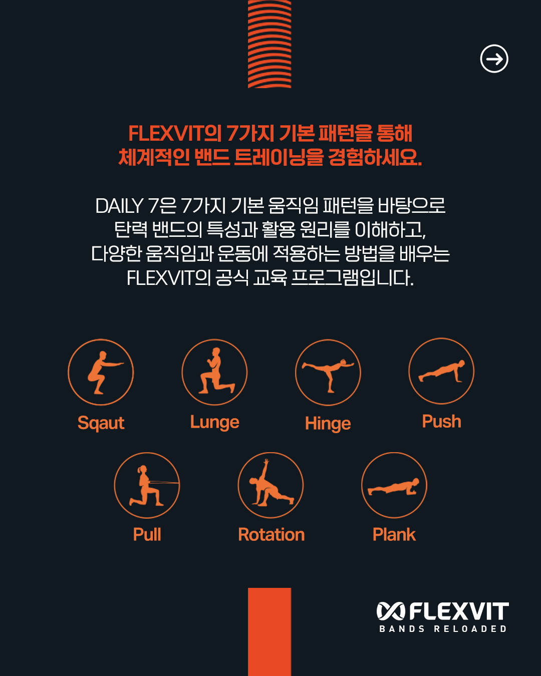 FLEXVIT DAILY7 밴드 트레이닝 세미나