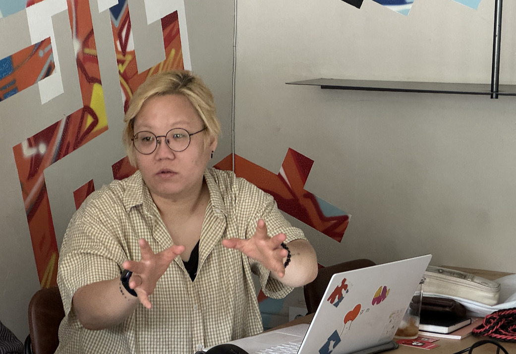 자본과 기술을 쫓아 도시로 갔던 탄탄마을 김신애 대표, 사람에게 초점이 맞춰지는 삶을 찾아 다시 제 발로 태백에 왔다&nbsp;ⓒ 비커넥트랩