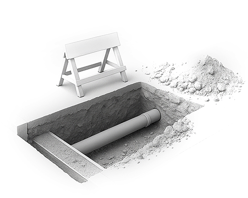 태양광 에너지로 전기 인입이 필요 없는 간단한 설치, 굴착 공사 최소화 이미지