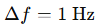 frequency resolution