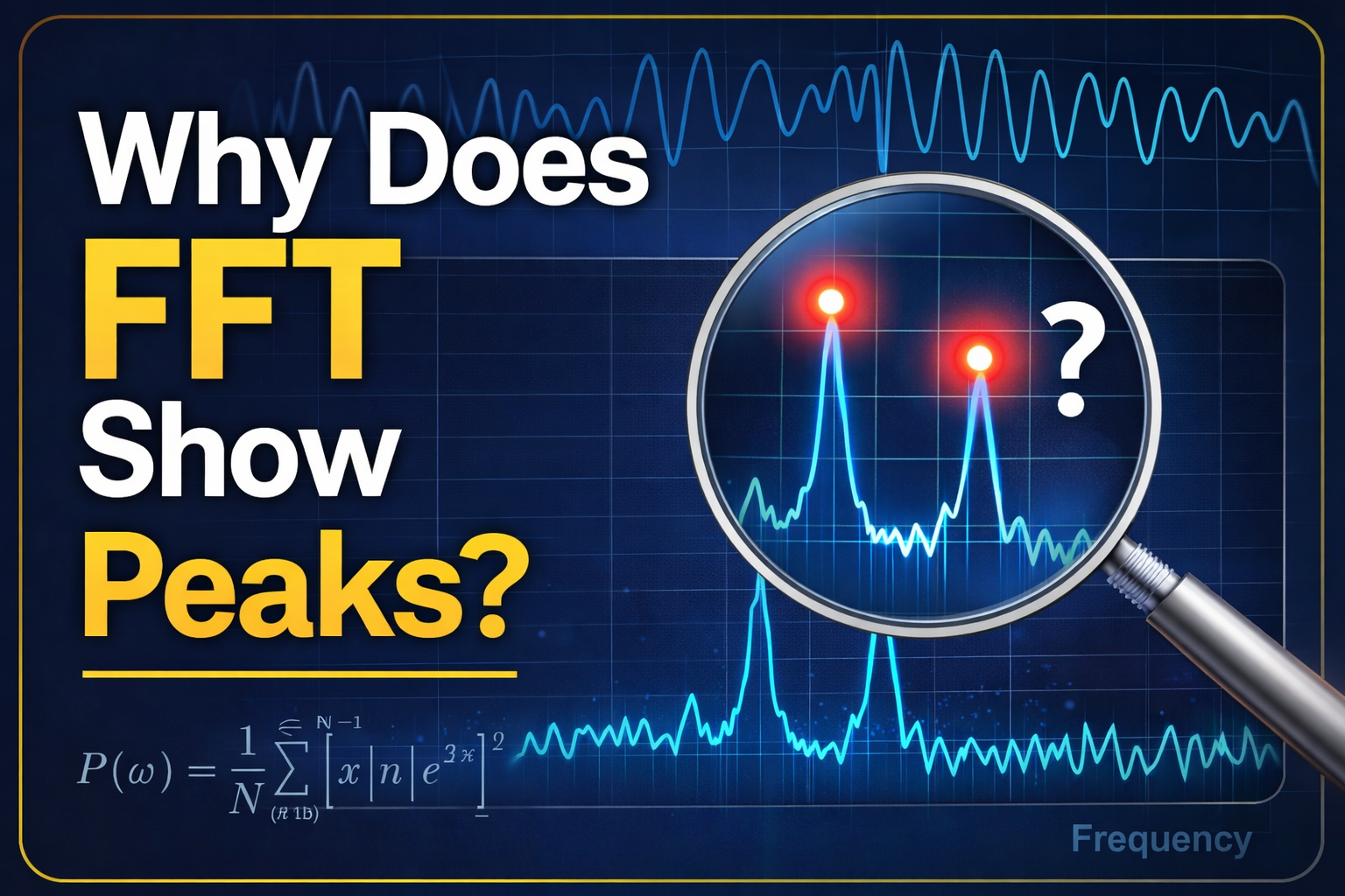 Why Does FFT Show Peaks