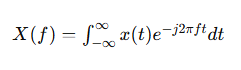 Continuous Fourier Transform (CFT)
