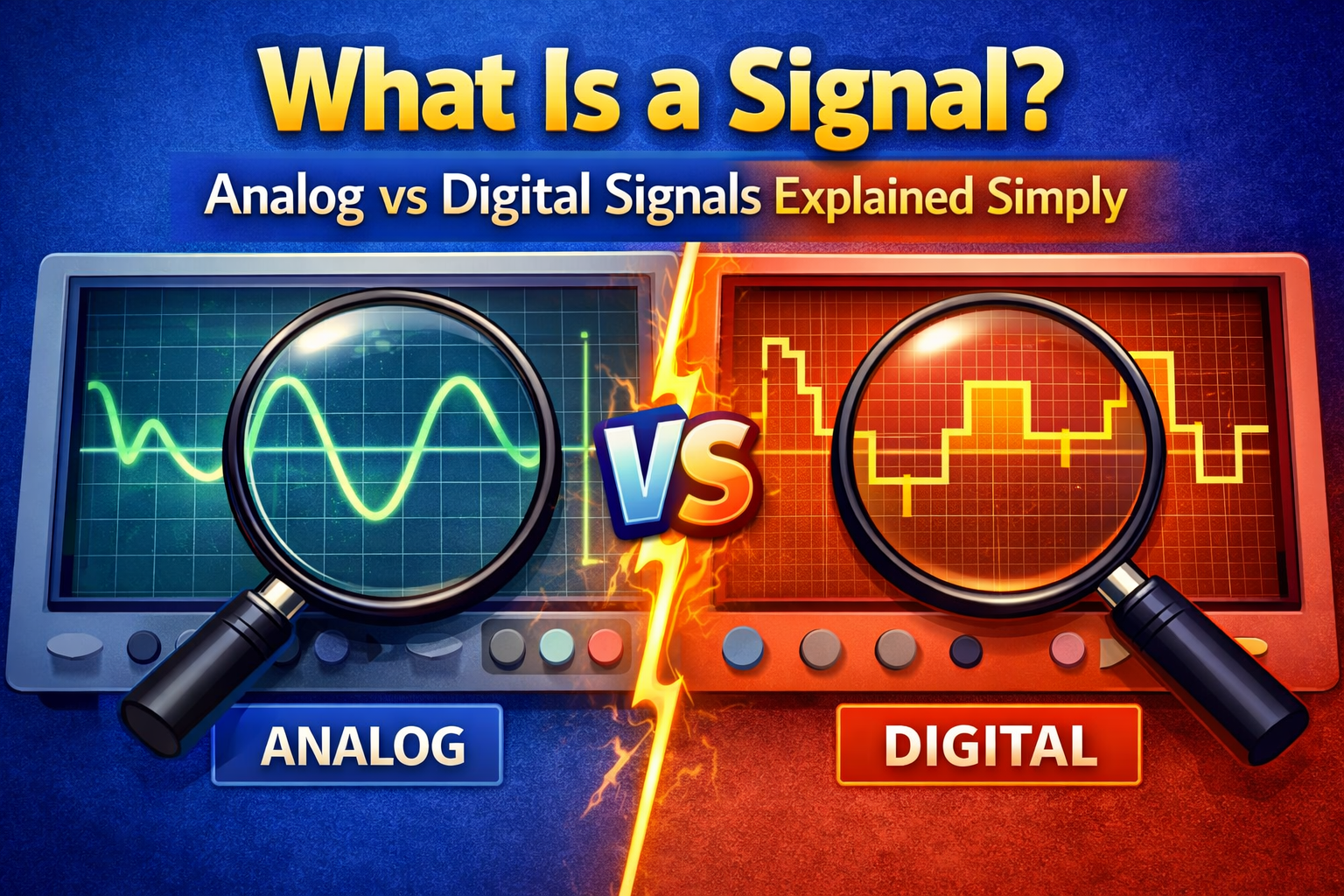 What Is a Signal? Analog vs Digital Signals Explained Simply