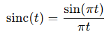 Sinc Function