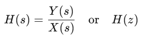 transfer function