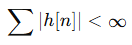 BIBO stability in discrete system