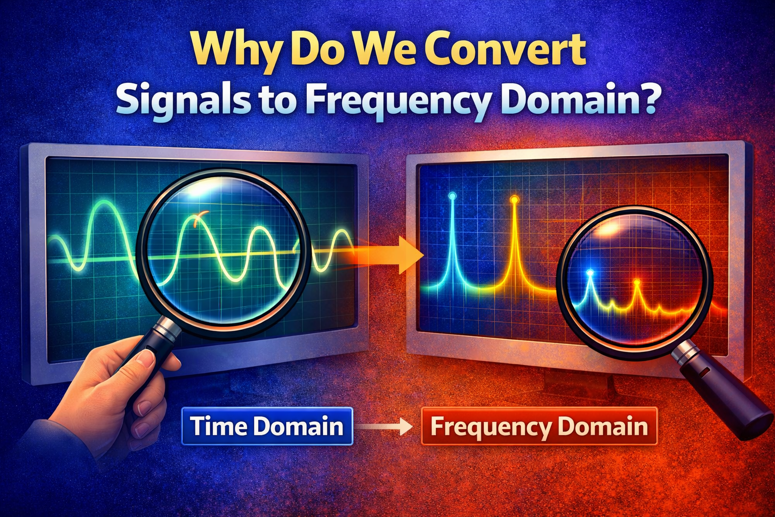 Why Do We Convert Signals to Frequency Domain?