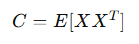 Covariance matrix eigen-decomposition