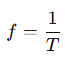 Frequency tells how often a signal repeats