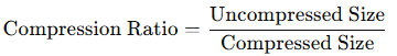 Compression Ratio