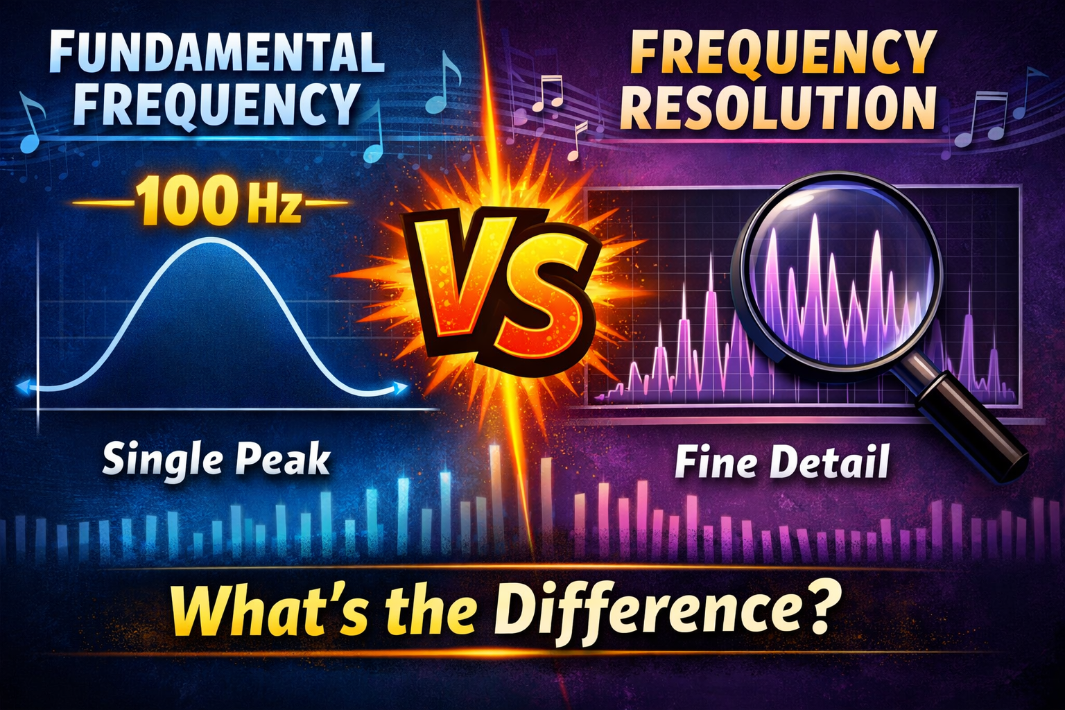 Fundament frequency vs Frequency resolution: What’s the Difference?