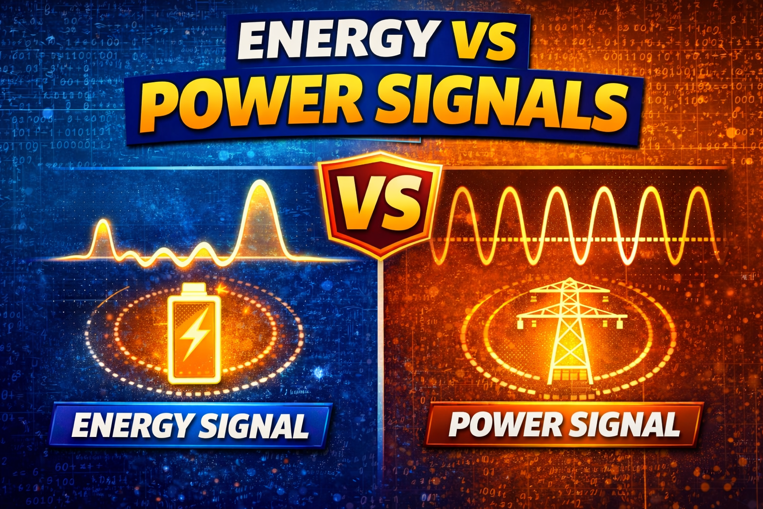Energy vs Power Signals: A Rigorous Mathematical View