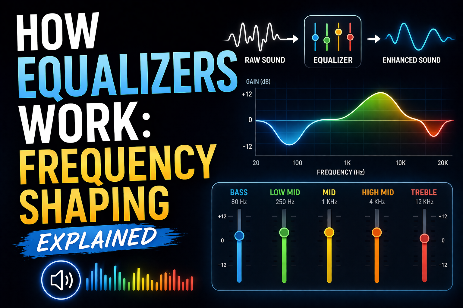 How Equalizers Work: Frequency Shaping Explained