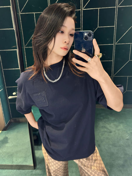 구찌 피렌체 자수 반팔티