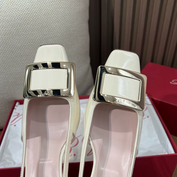 로저비비에 클래식 청키 힐 샌들 4.5cm (4color)