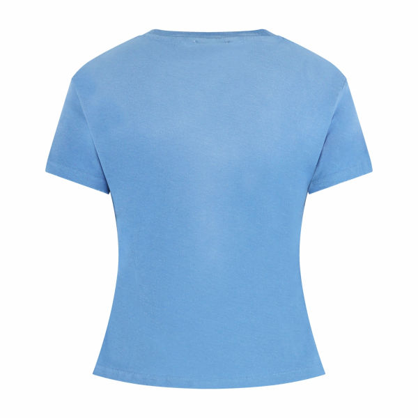 아크네 스튜디오 프린트 디스트레스드 로고 반팔티