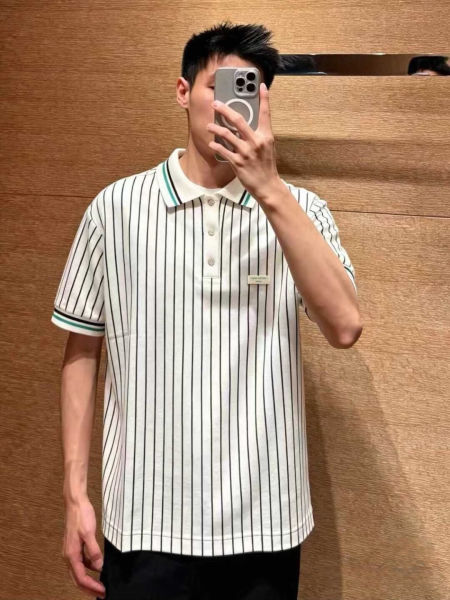 루이비통 스트라이프 니트 폴로 셔츠