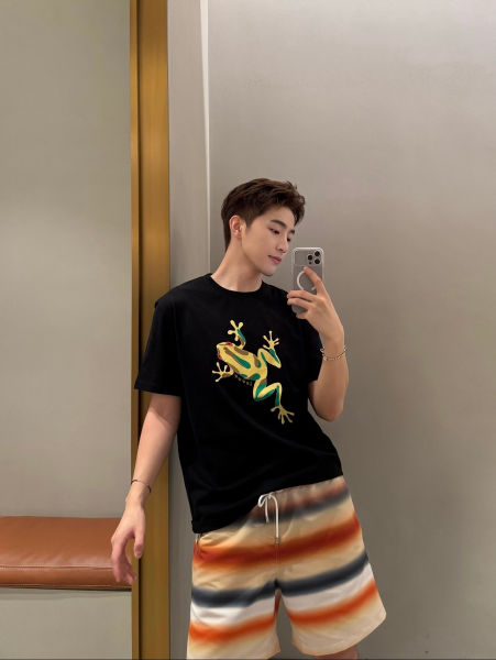 로에베 뉴 선셋 그라데이션 비치 쇼츠