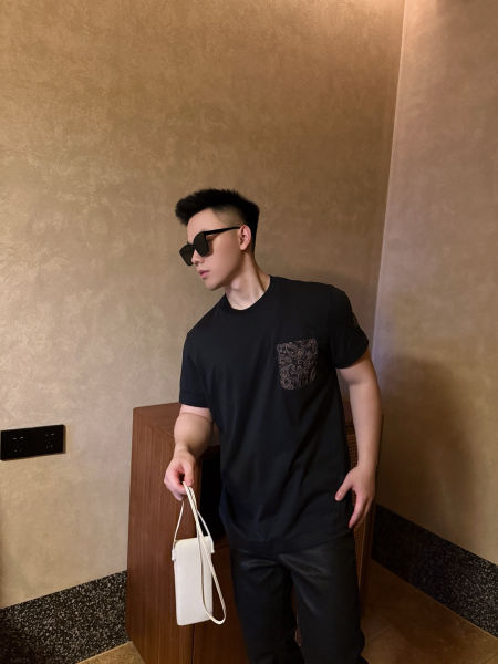 몽x레어 페이즐리 프린트 반팔티(2color)