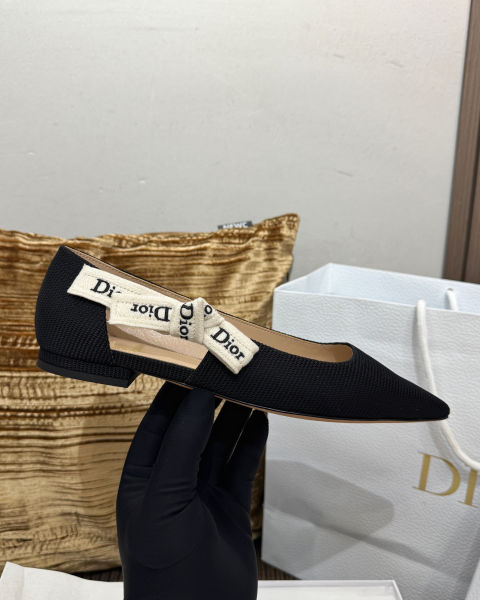 디올 자 디올 패브릭 토 슈즈