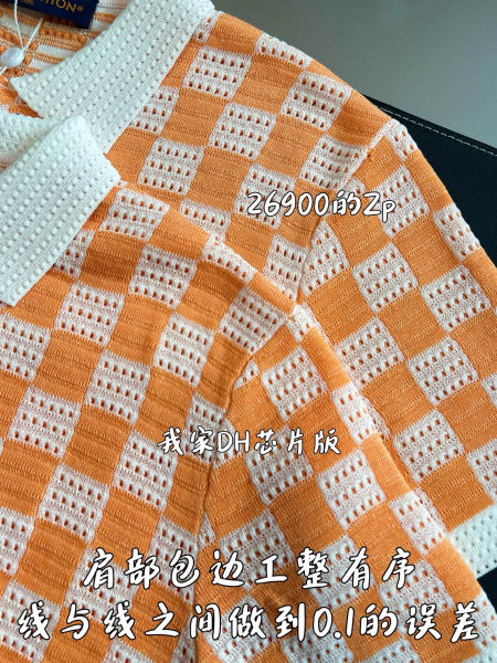 루이비통 서머리 다미에 쇼트 반팔티