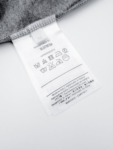 발렌티노 자수 반팔티(4color)