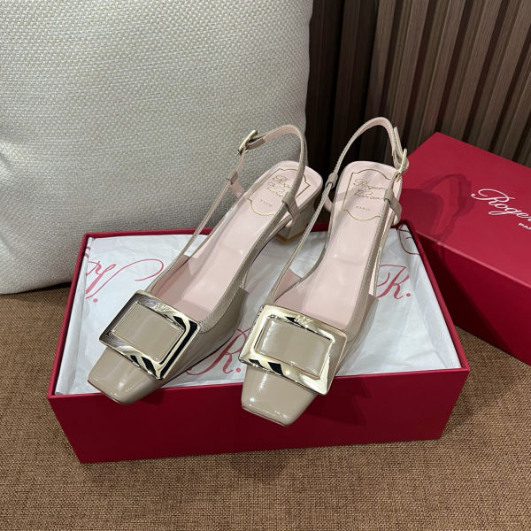 로저비비에 클래식 청키 힐 샌들 4.5cm (4color)