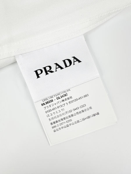 프라다 자수 로고 셔츠(2color)