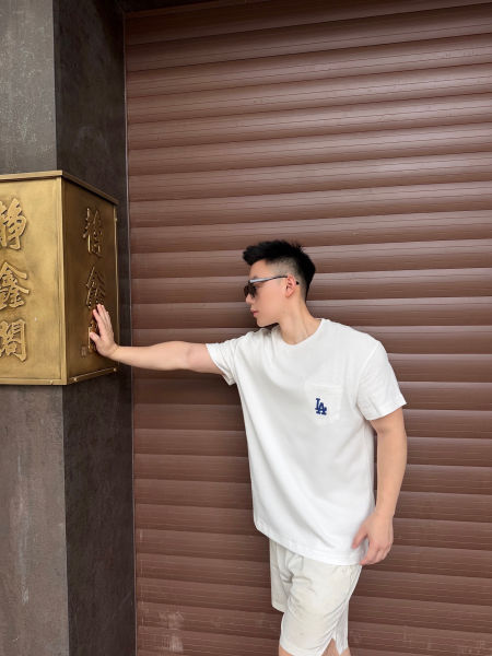 랄프 로렌 자수 반팔티