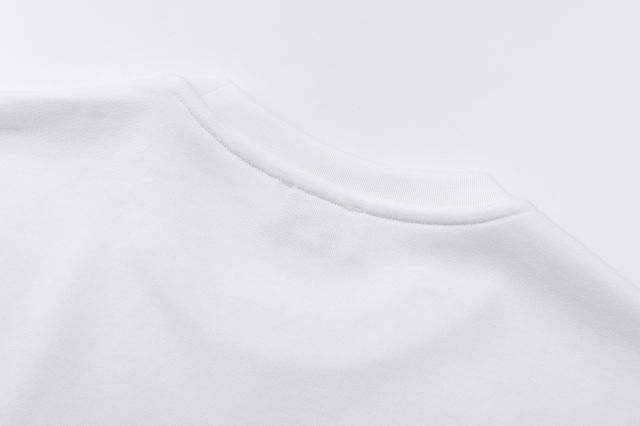에르메스 자수 아플리케 크루넥 반팔티(2color)