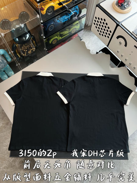 몽클레어 모노그램 패치 폴로 반팔 셔츠