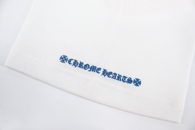 크롬하츠 블루 크로스 프린트 반팔티(2color)