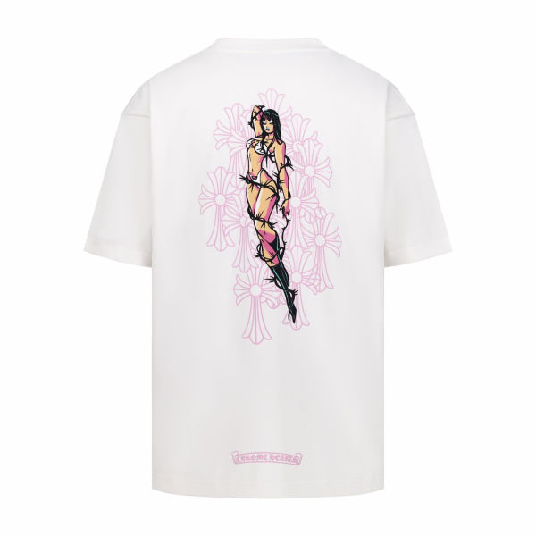 크롬하츠 데들리 돌 여성용 반팔티(2color)
