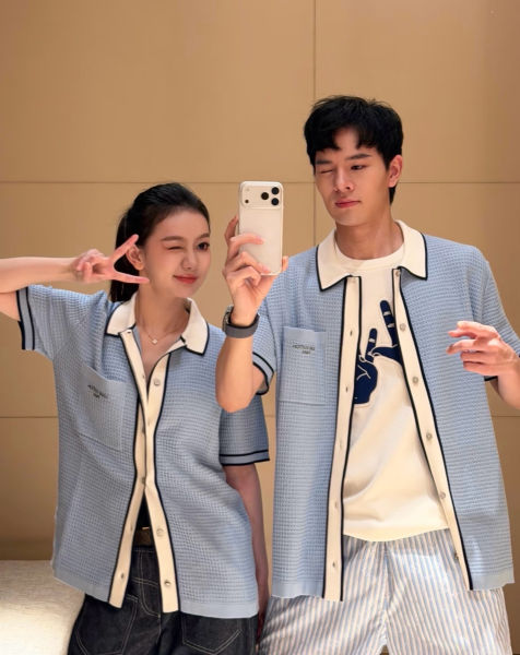 루이비통 와플 시그니처 쇼트 슬리브