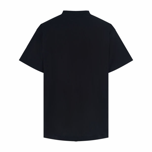 발렌시아가 웨이브 프린트 반팔티(3color)