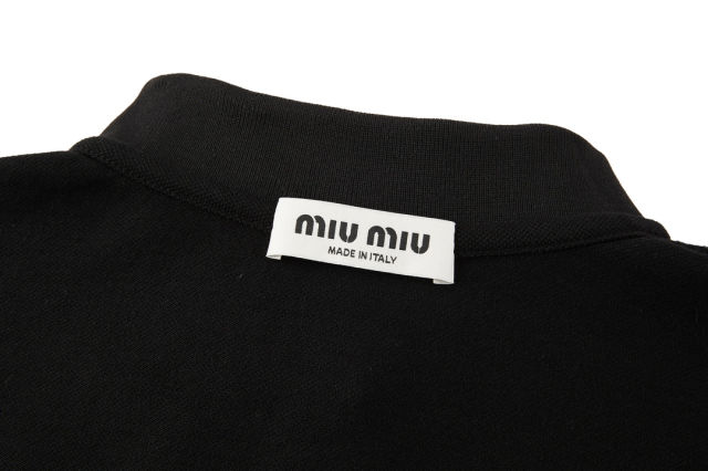 미우미우 자수 폴로 셔츠(3color)