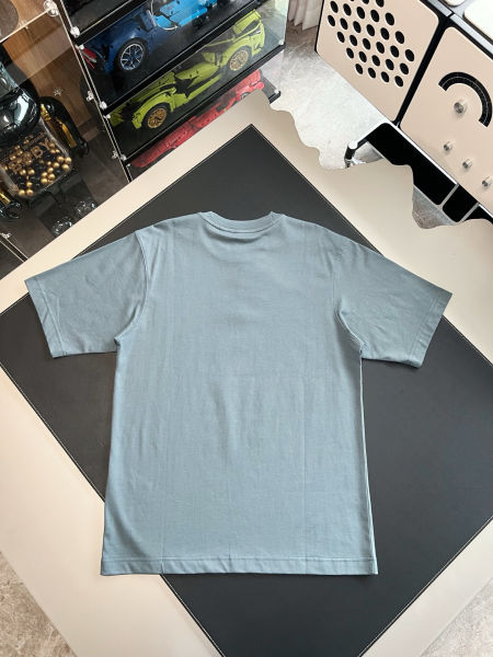 버버리 체크 플래그 로고 코튼 티셔츠(3color)