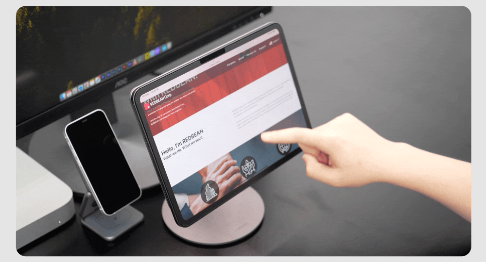 Redbean the better iPad用充電スタンド P2