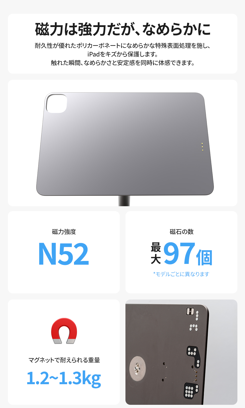 Redbean the better iPad用充電スタンド P2