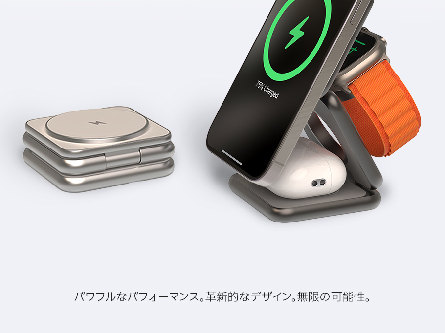 Redbean the better P1 Pro 3in1ワイヤレス充電器 for Apple Watch